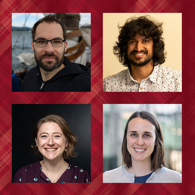 Nathan Beckmann, Aaditya Ramdas, Justine Sherry and Virginia Smith have been named 2024 Sloan Research Fellows.